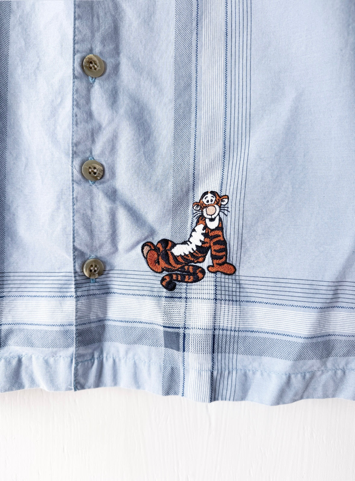 VINTAGE Disney Store Tigger Button Down - 4/5T