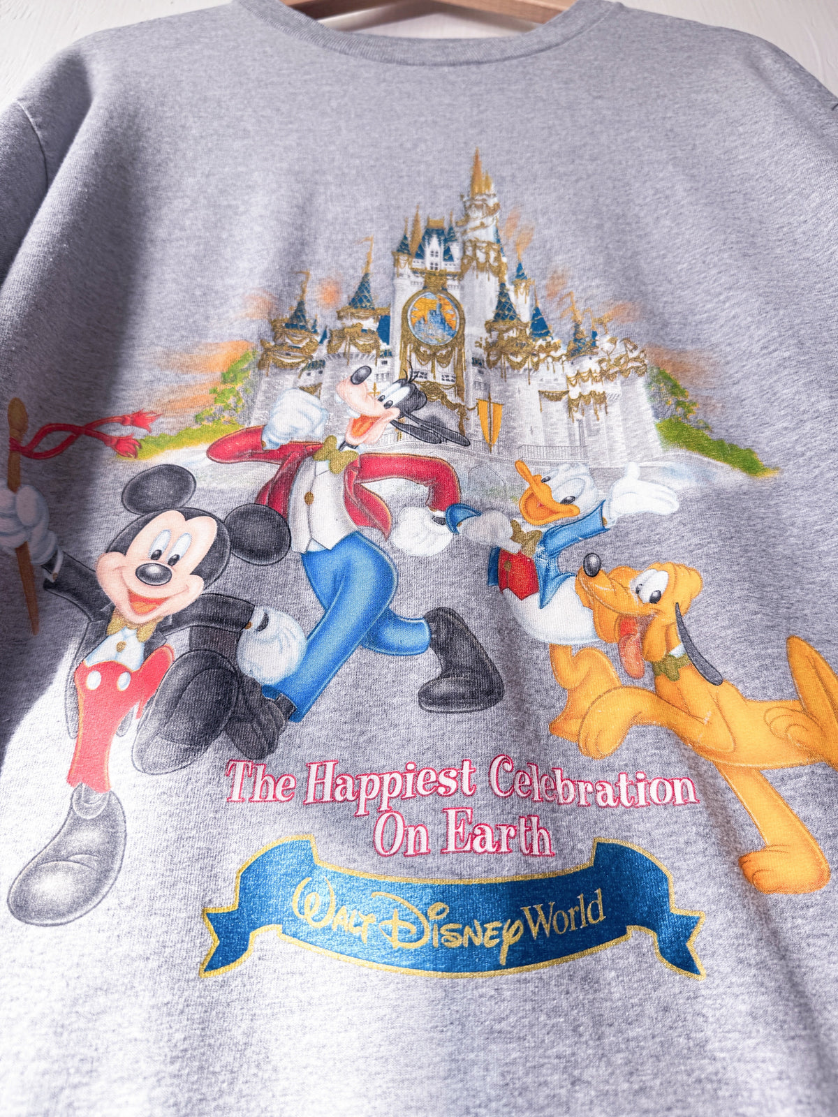 VINTAGE 00’s Happiest Castle LS Tee - L