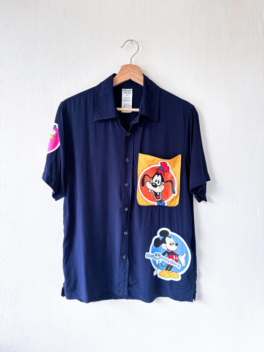 WDW Vault Collection Patch Button Down - S