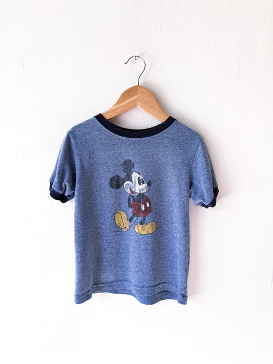 Disney Parks Mickey Retro Ringer Tee - XXS