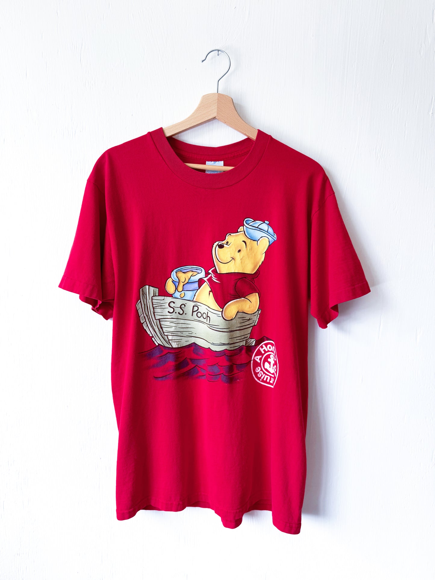 VINTAGE 90’s S.S. Pooh Nautical Tee - L