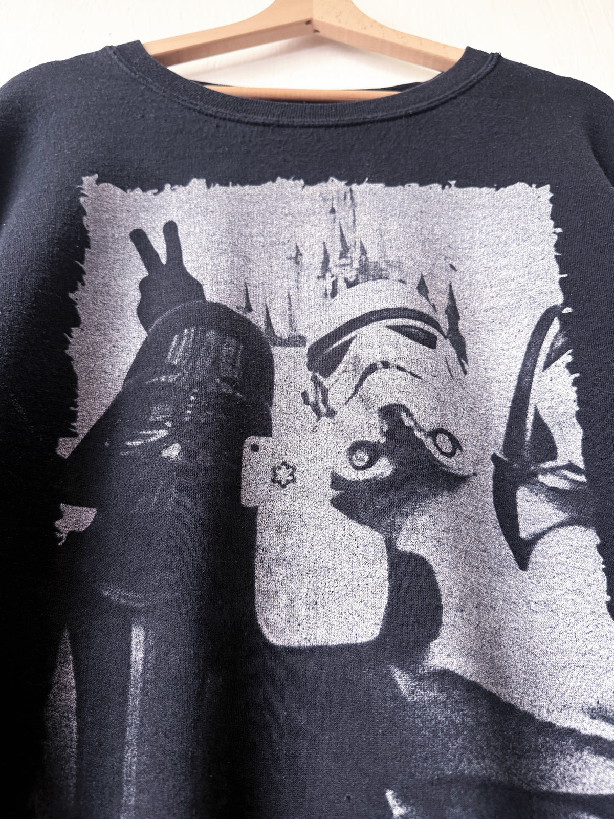 Dark Side Castle Selfie Crewneck - 2X