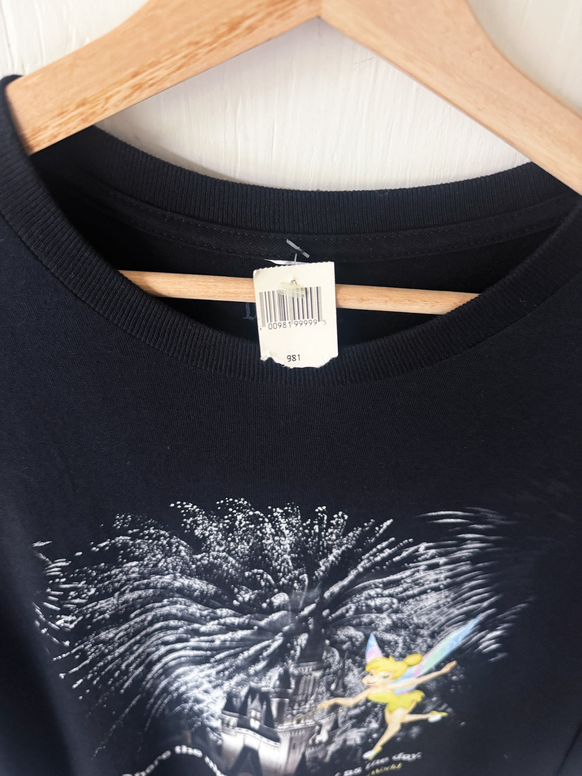 VINTAGE 00’s Tinker Bell Castle Tee - L
