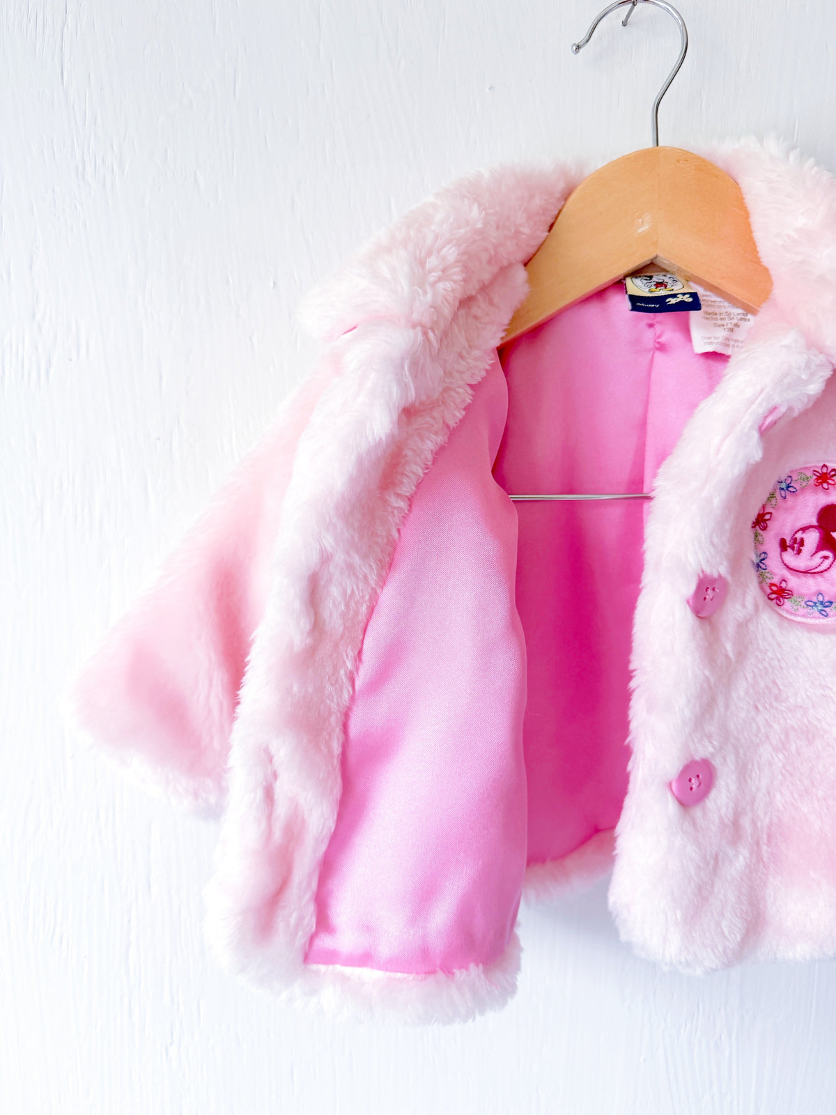 VINTAGE 00’s Lined Mickey Jacket - 12M
