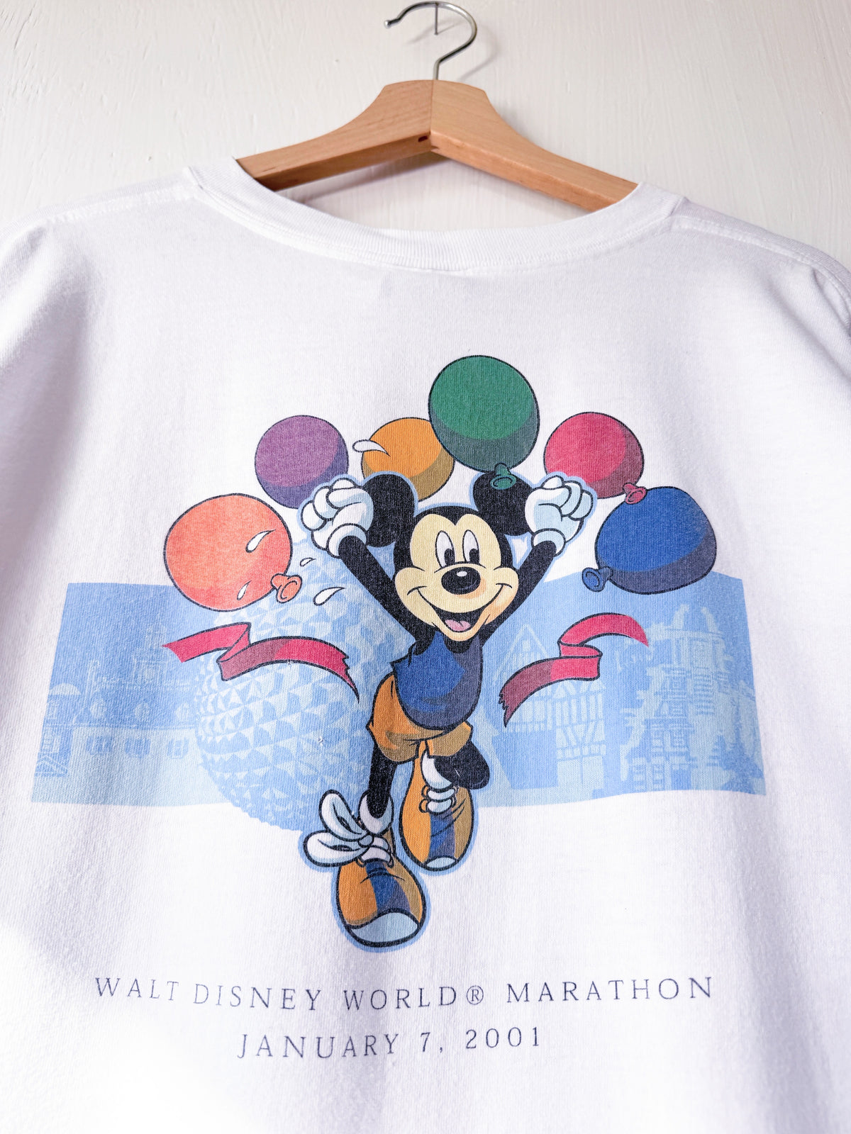 VINTAGE ‘01 Parks Run Disney LS Tee - 2X