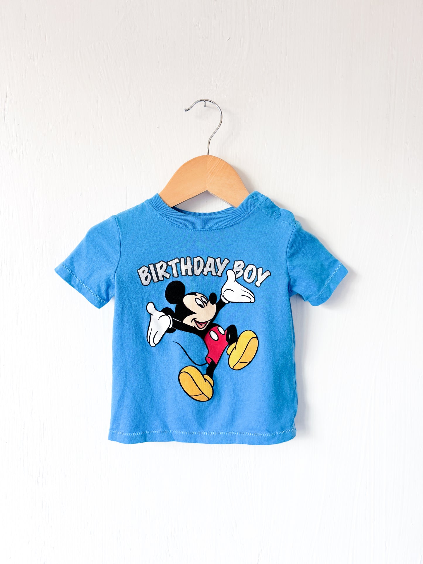 Mickey Birthday Boy Tee - 12M