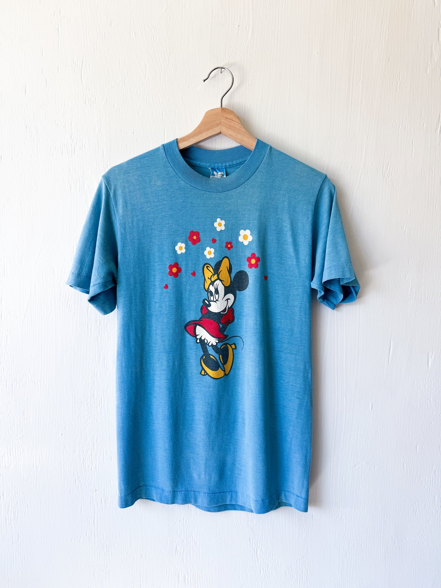 VINTAGE 80’s Single Stitch Minnie Daisies Tee - M