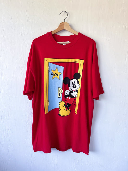 VINTAGE 90’s Mickey Dressing Room Tee - XL
