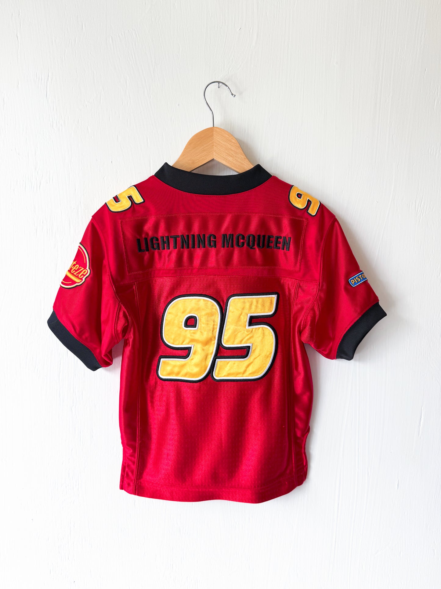VINTAGE 00’s Disney Parks Lightning McQueen Jersey - YXS