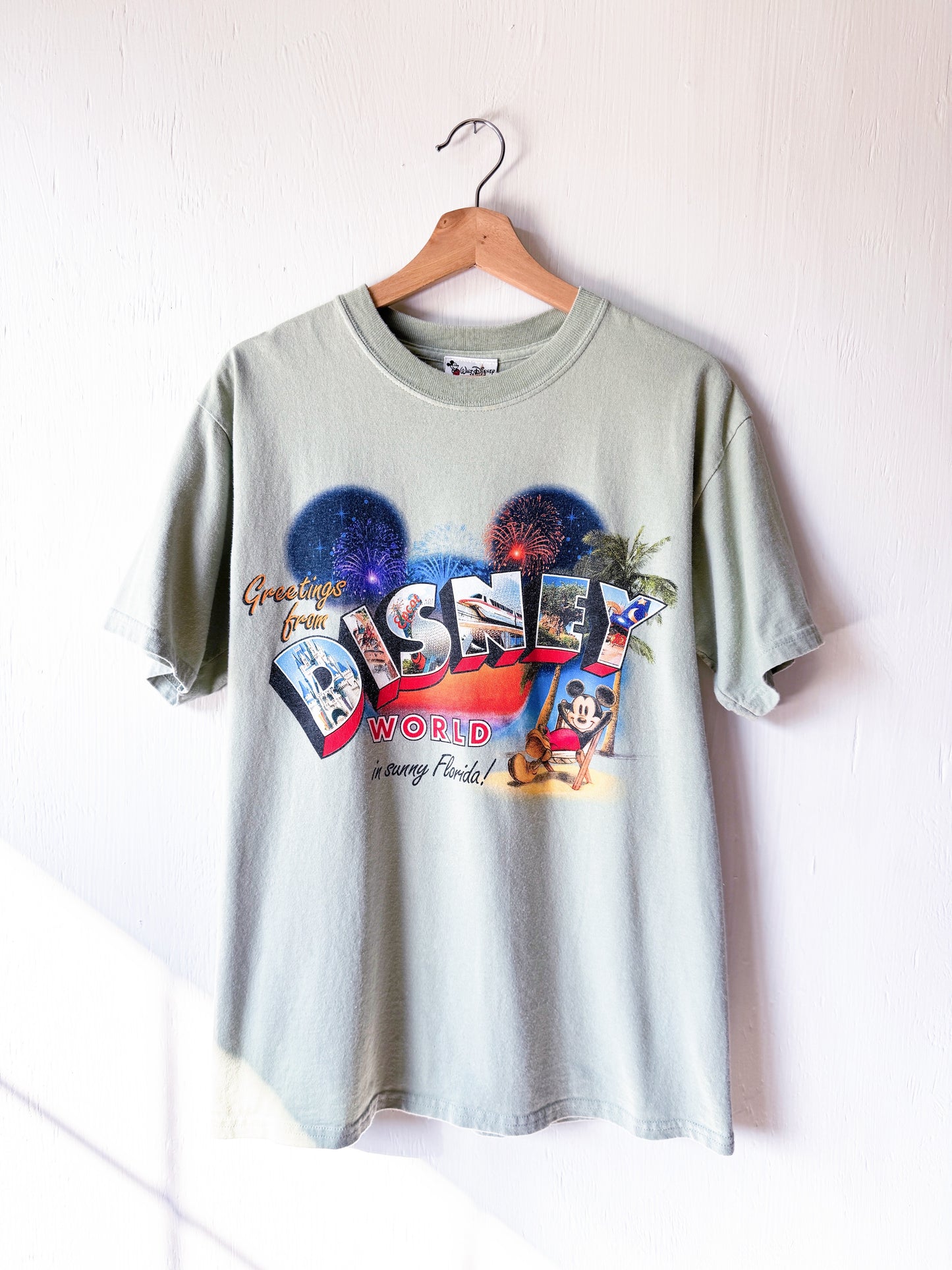 VINTAGE 00’s Greetings From Disney Tee - M