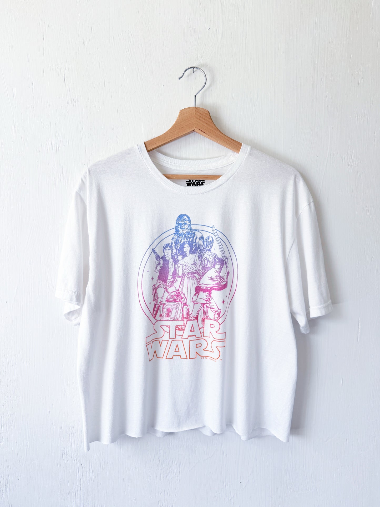 Retro Star Wars Cropped Tee - L