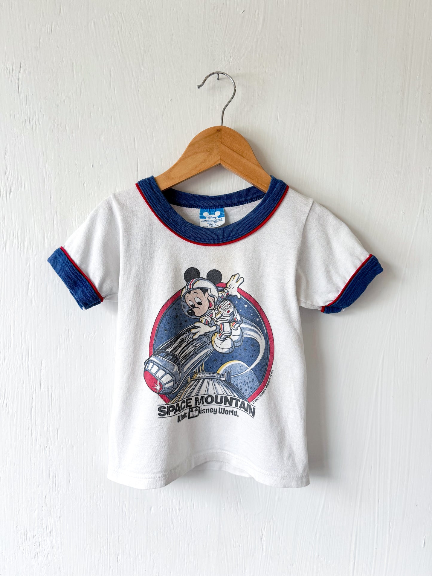 VINTAGE 1975 Rare Space Mountain Promo Tee - YS (3-5T)