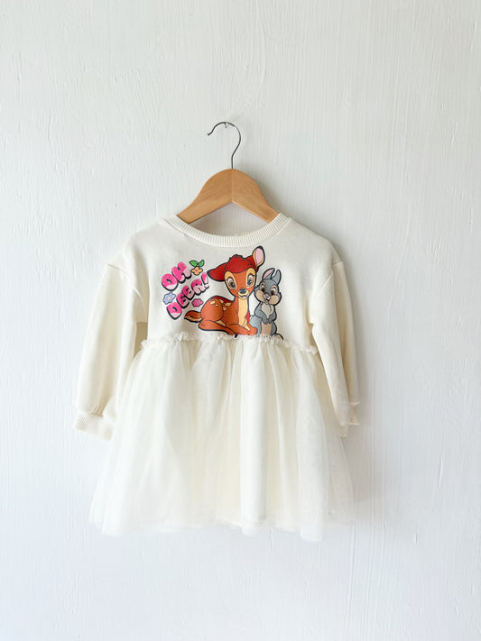 Bambi + Thumper Oh Deer Dress - 18M