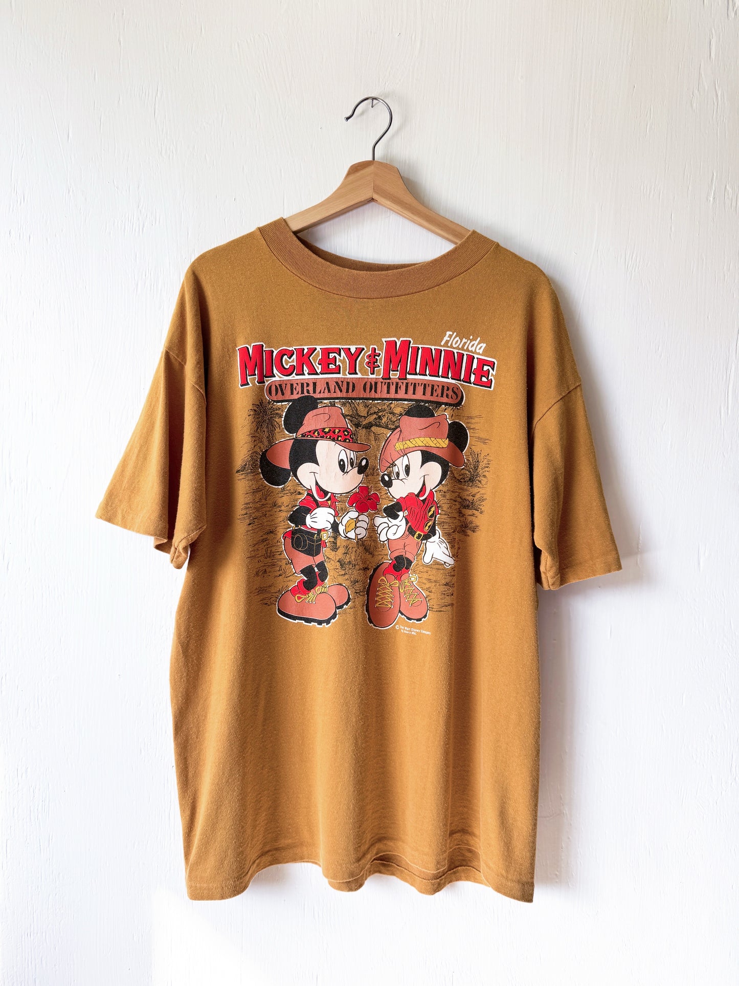 VINTAGE 90’s Mickey + Minnie Overland Outfitters Tee - XL