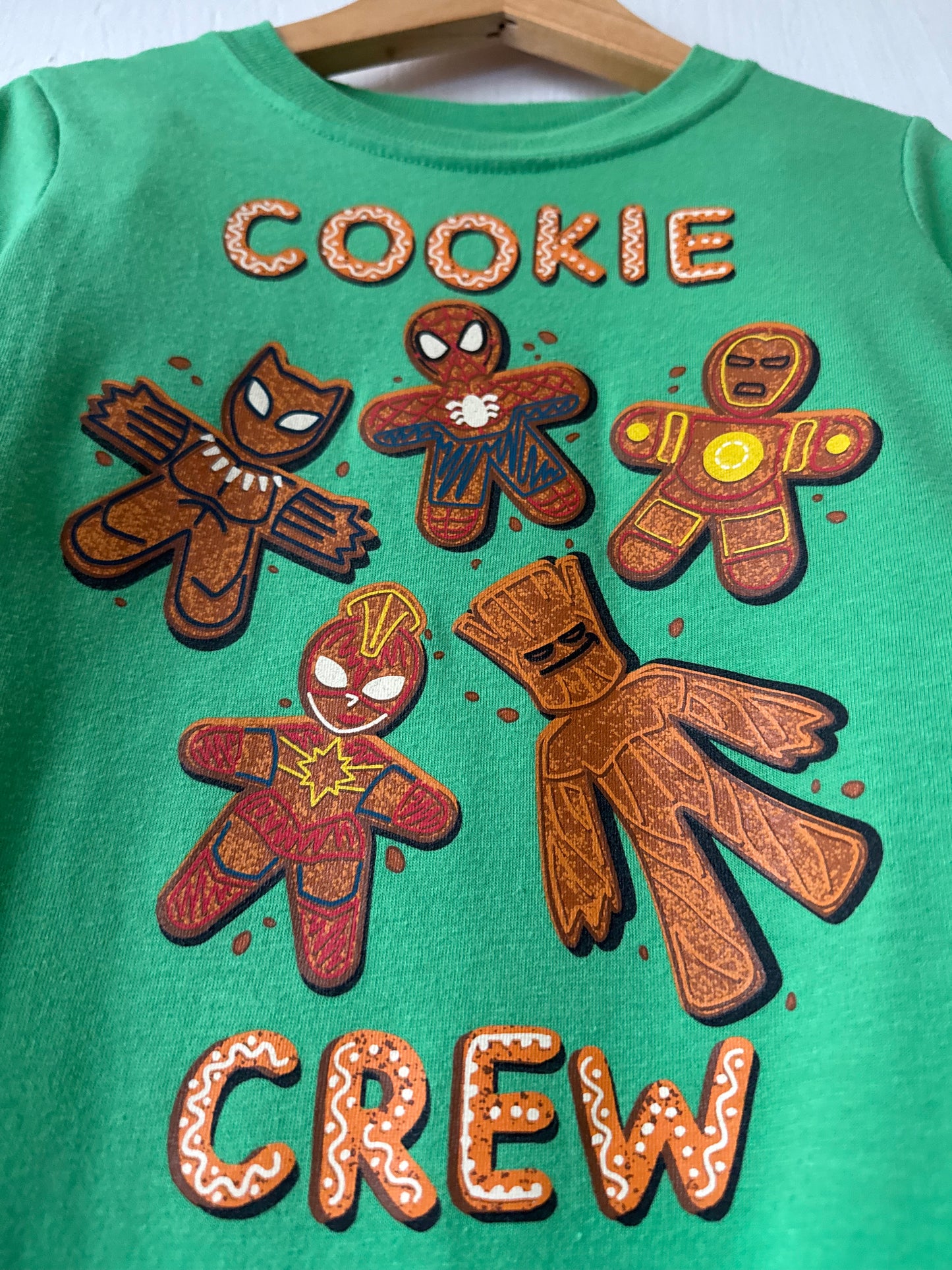 Marvel Cookie Crew LS Tee - 4T