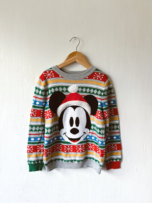 Disney Parks Big Mickey Christmas Sweater - 5/6