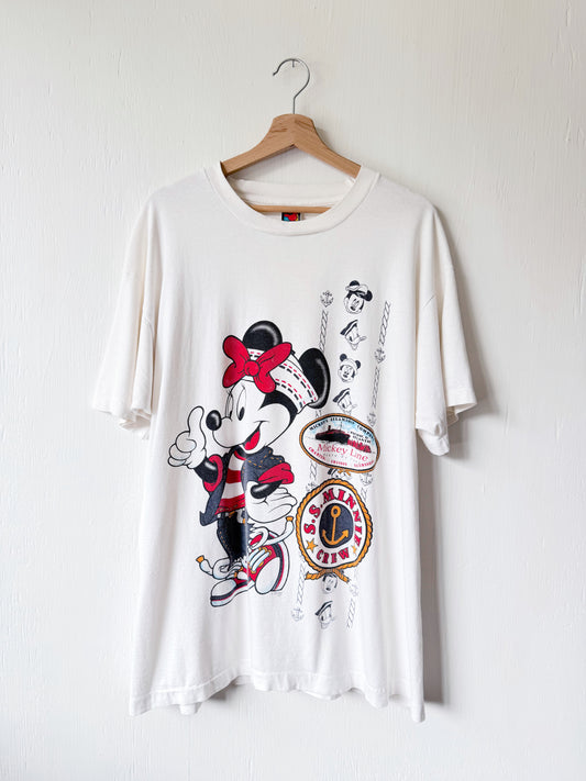 VINTAGE 90’s S.S. Minnie Tee - XL