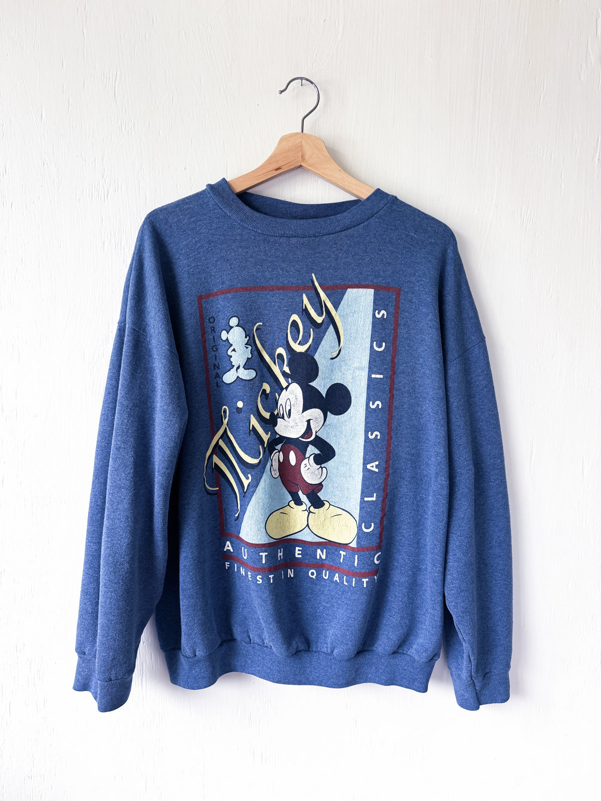 VINTAGE 90’s Classic Mickey Crewneck - XL