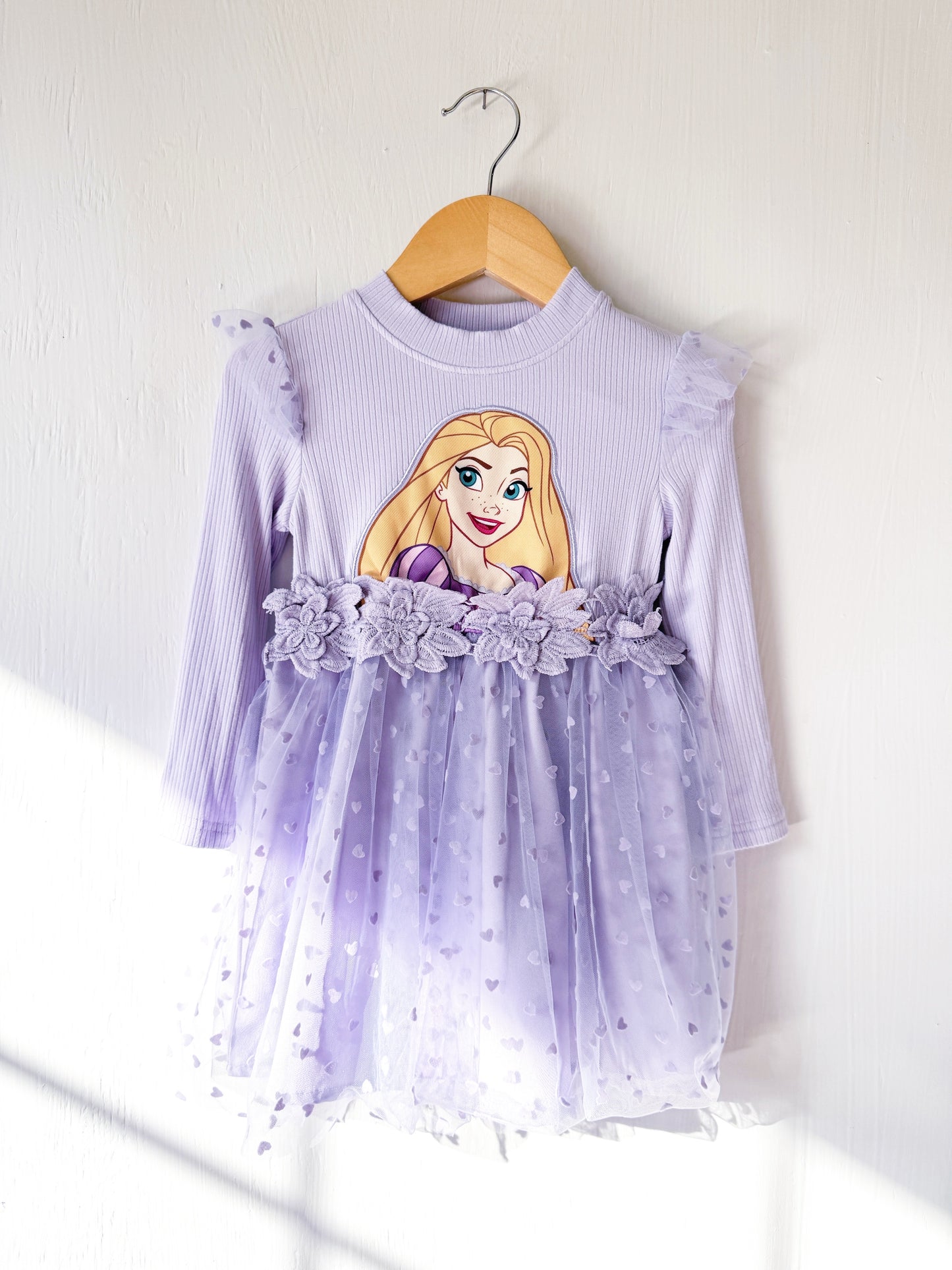 Rapunzel Embellished Dress - 2T