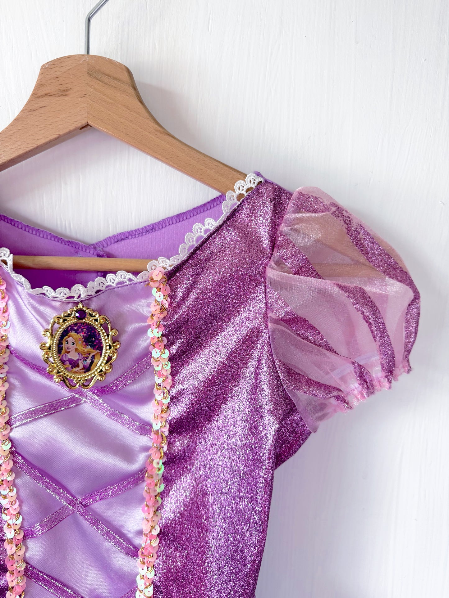 NEW Rapunzel Knee Length Dress - 4/6X