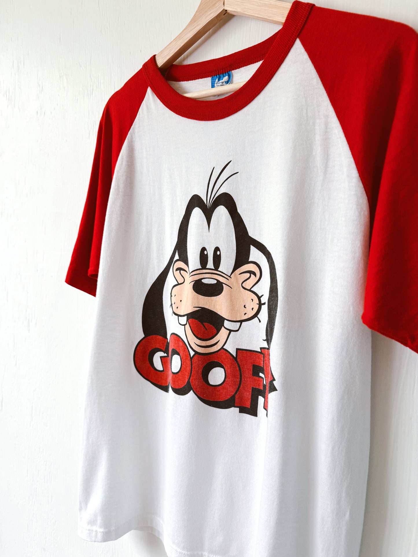 VINTAGE Rare 90’s Goofy Ringer Tee - L