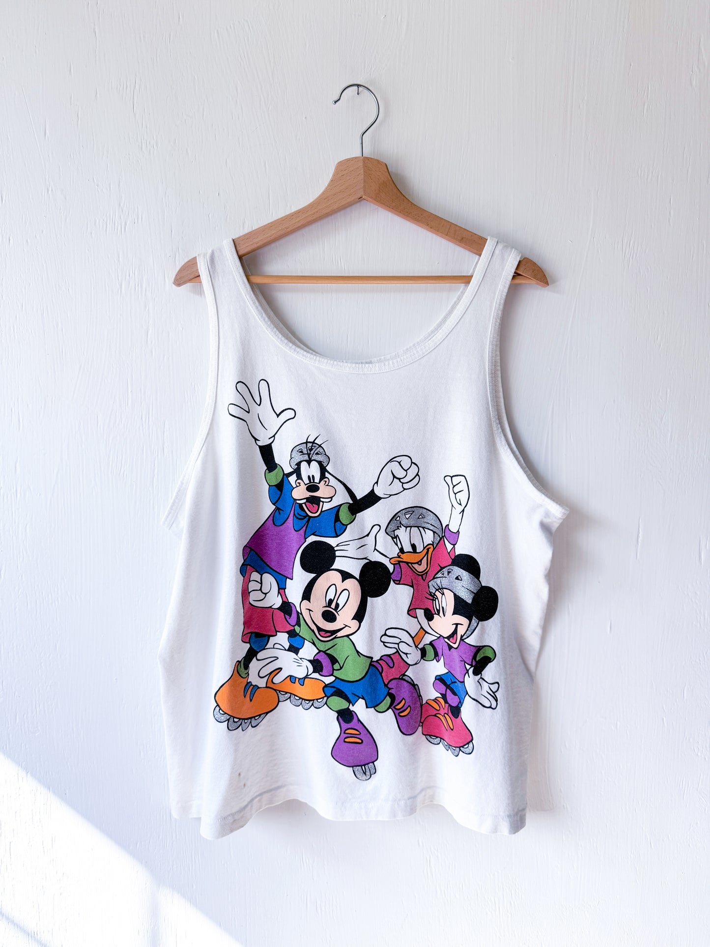 VINTAGE 90’s Shimmer Roller Tank - XL