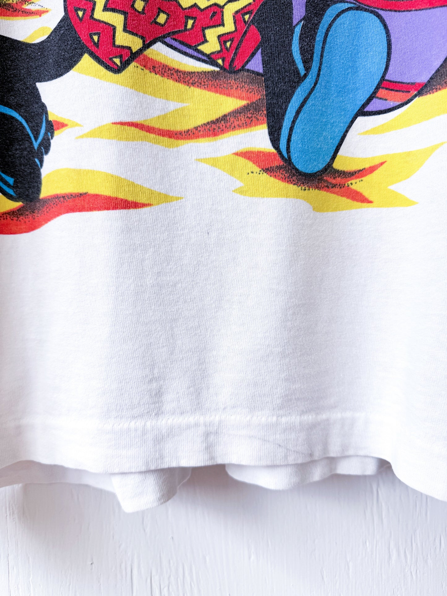 VINTAGE 90’s Surf Mickey Front Back Tee - L