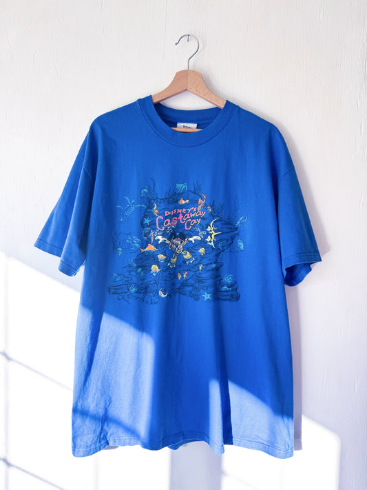 VINTAGE 00’s Scuba Mickey Front Back Tee - XL