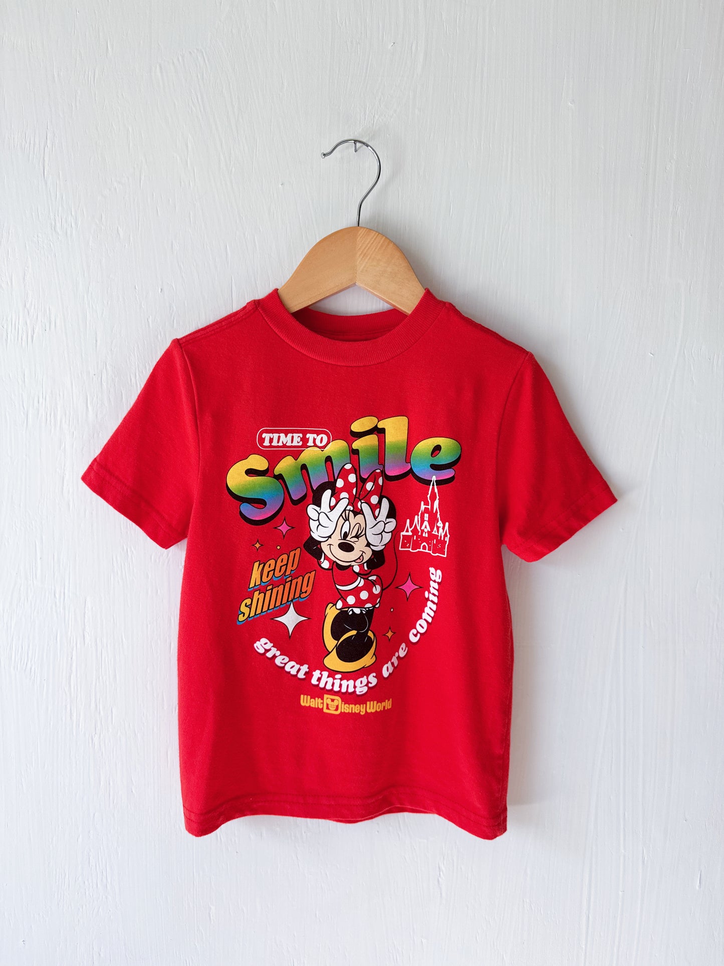 WDW Minnie Smile Tee - 4T