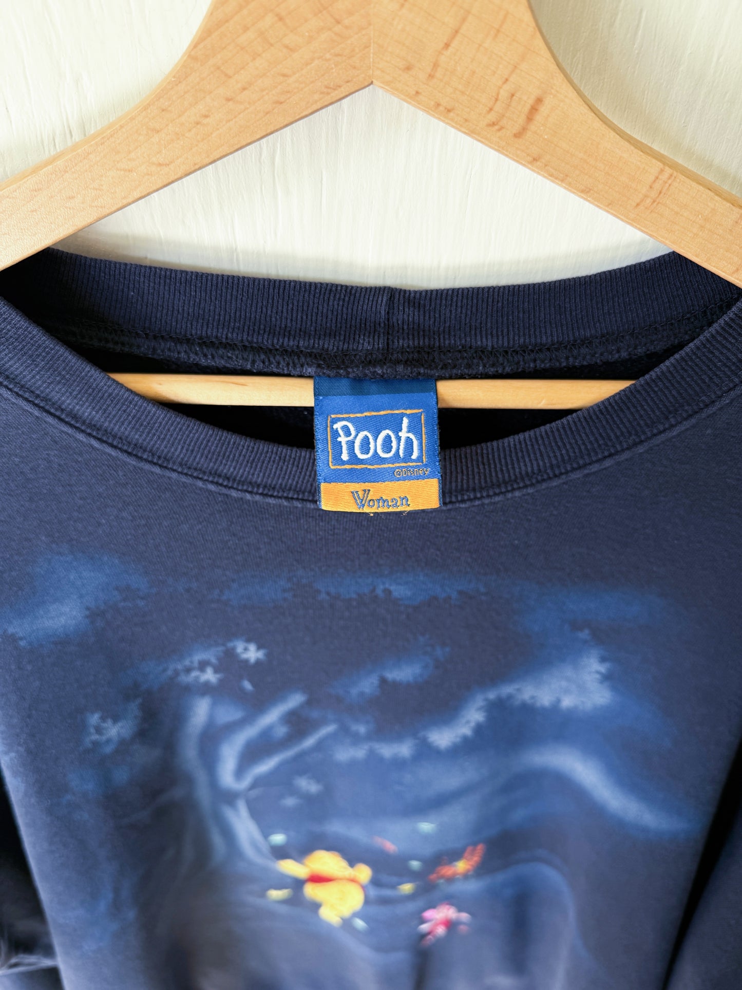 VINTAGE 90’s Fall Leaves Pooh Crewneck - 2X