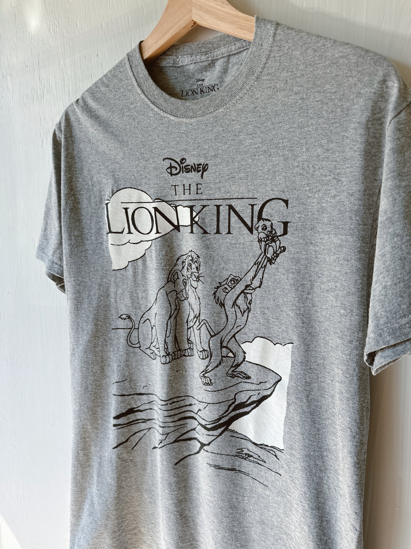 Grey Lion King Tee - M