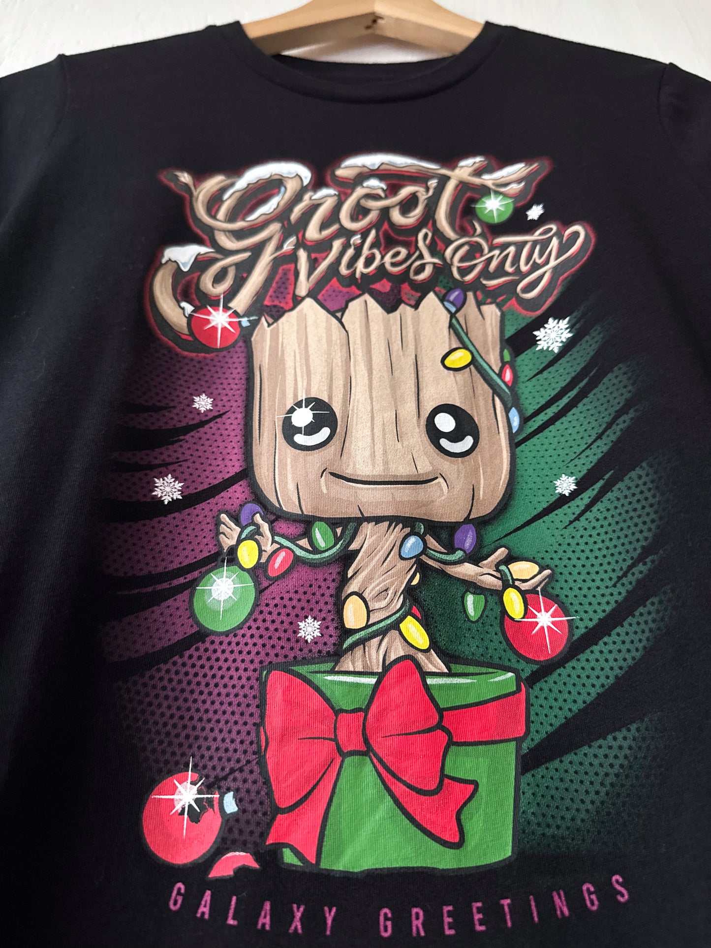 Funko Galaxy Greetings Baby Groot Guardians Tee - YM