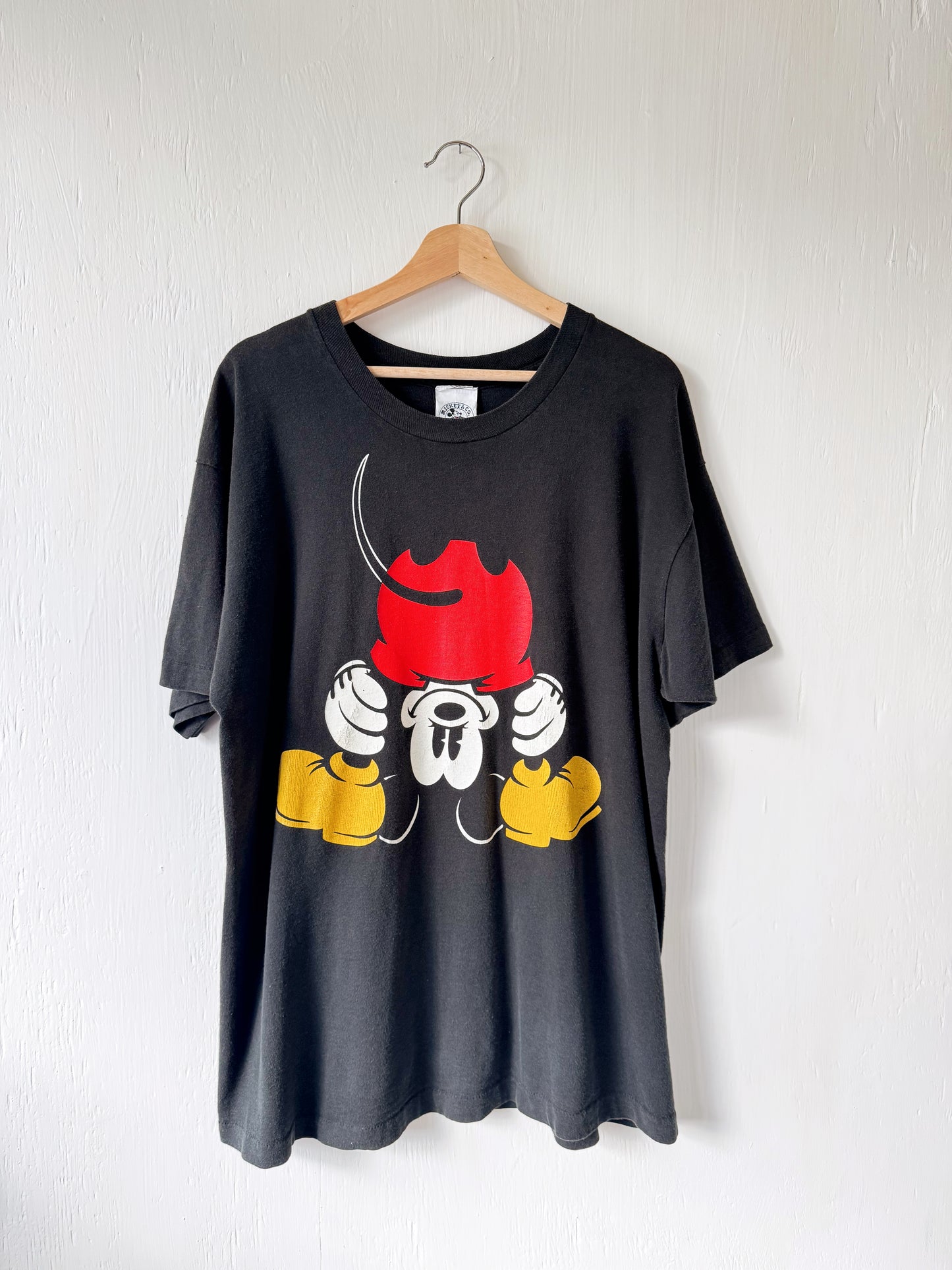 VINTAGE 90’s Upside Down Mickey Tee - 2X
