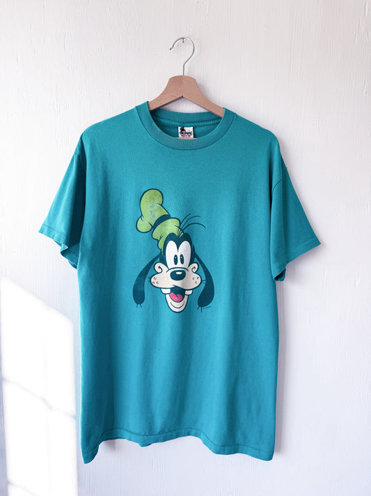 VINTAGE 90’s Big Face Goofy Tee - L