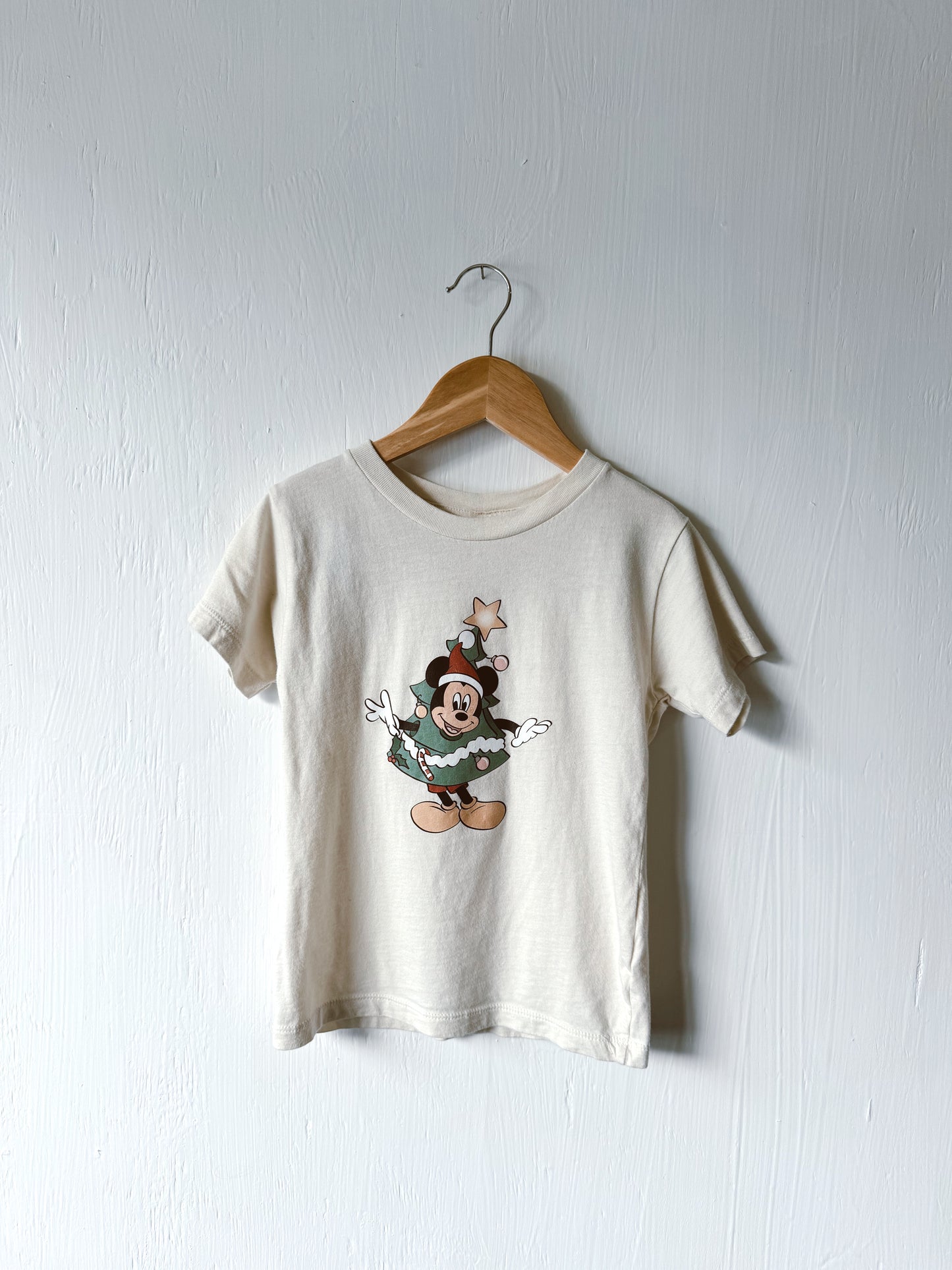 Mickey Christmas Tree Tee - 4T