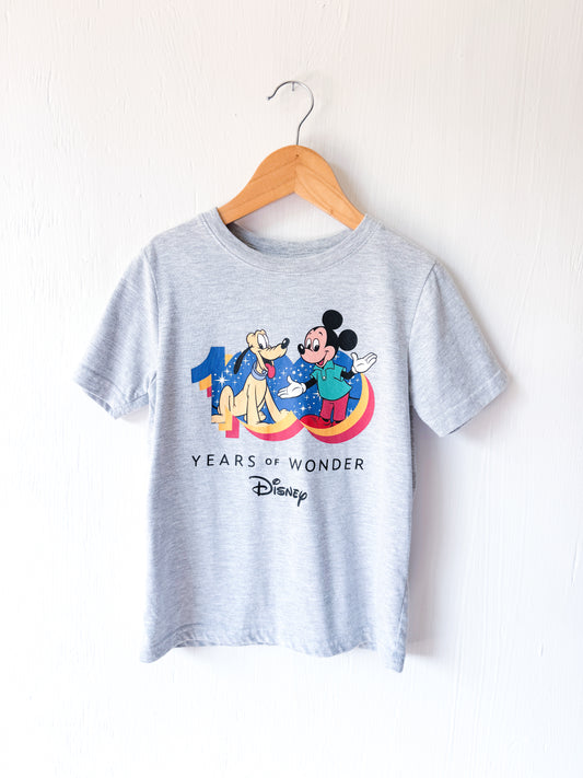 Mickey + Pluto Wonder Tee - YS (5/6)