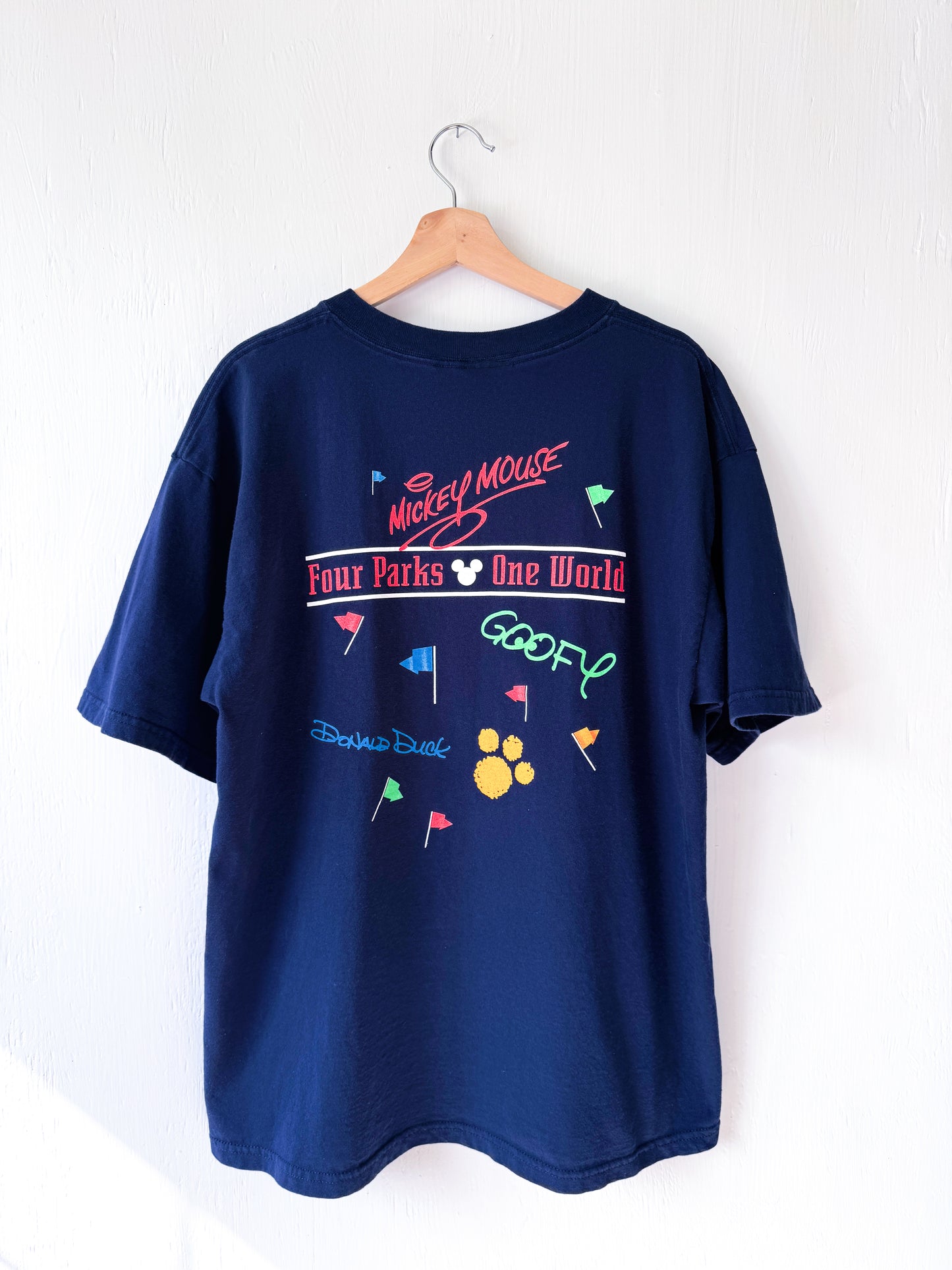 VINTAGE 00’s Four Parks Signatures Tee - L