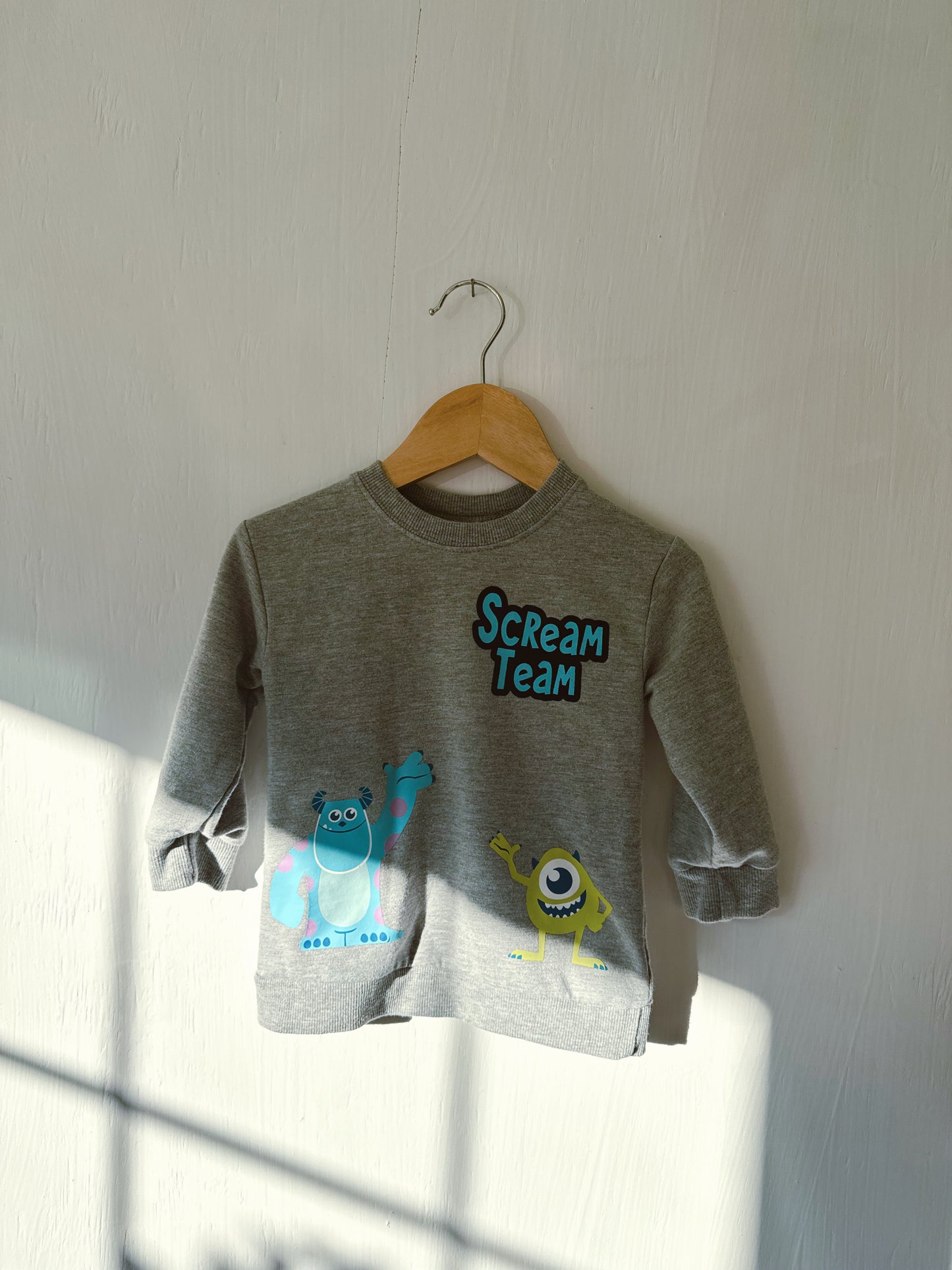 Monster’s Inc Scream Team Sweatshirt - 18M