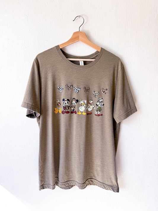 Animal Kingdom Safari Crew Tee - XL
