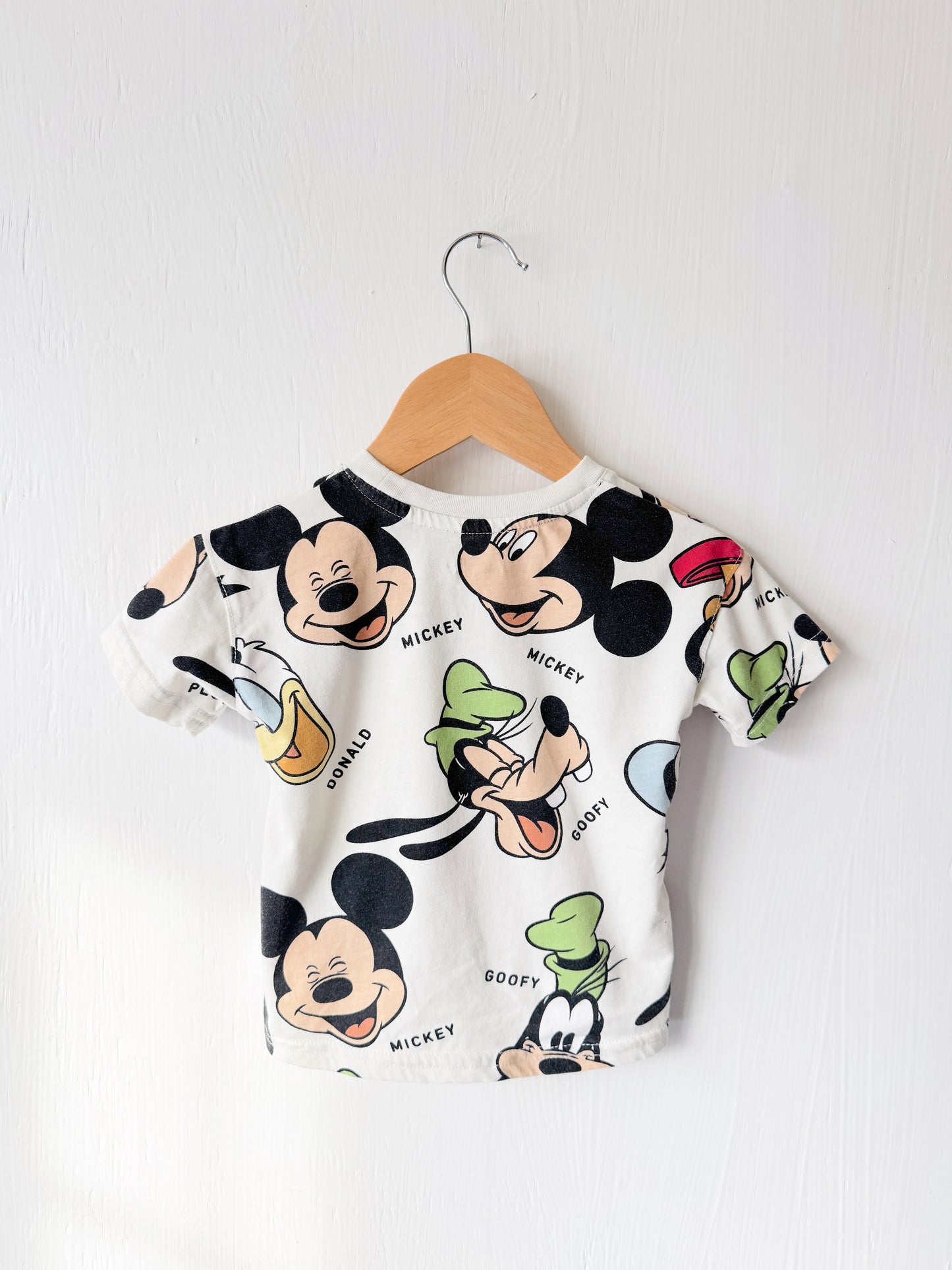 Mickey + Crew Faces Tee - 18M