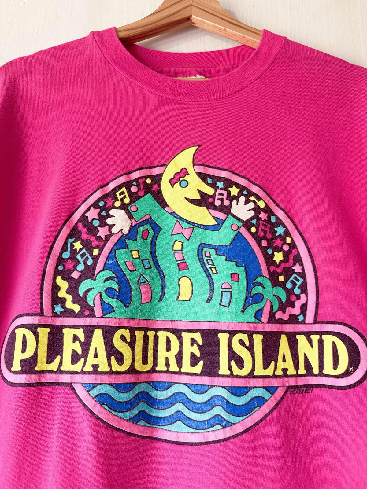 VINTAGE 90’s Pleasure Island Single Stitch Tee - XL