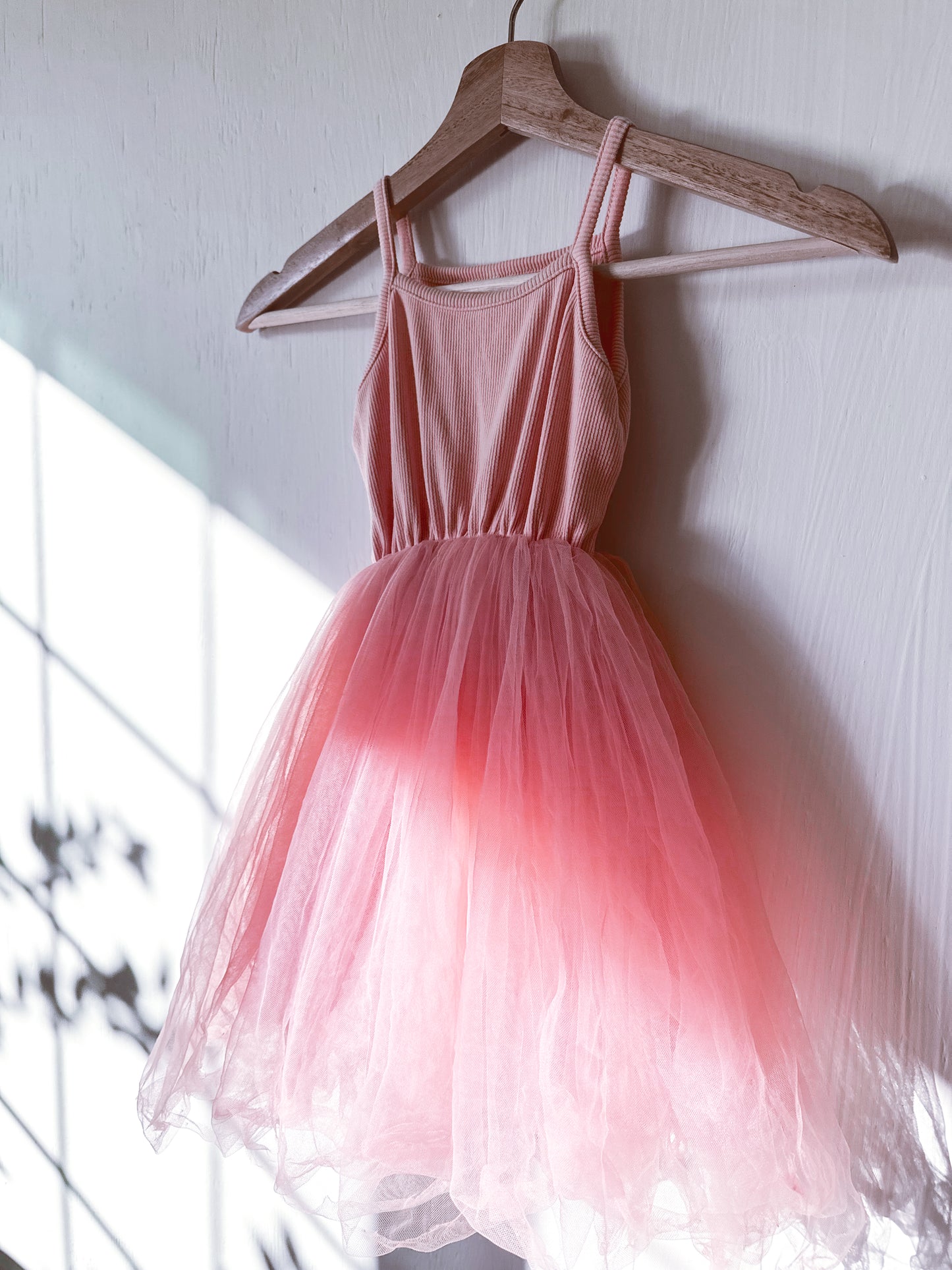 Pink Tulle Tank Dress - 3T