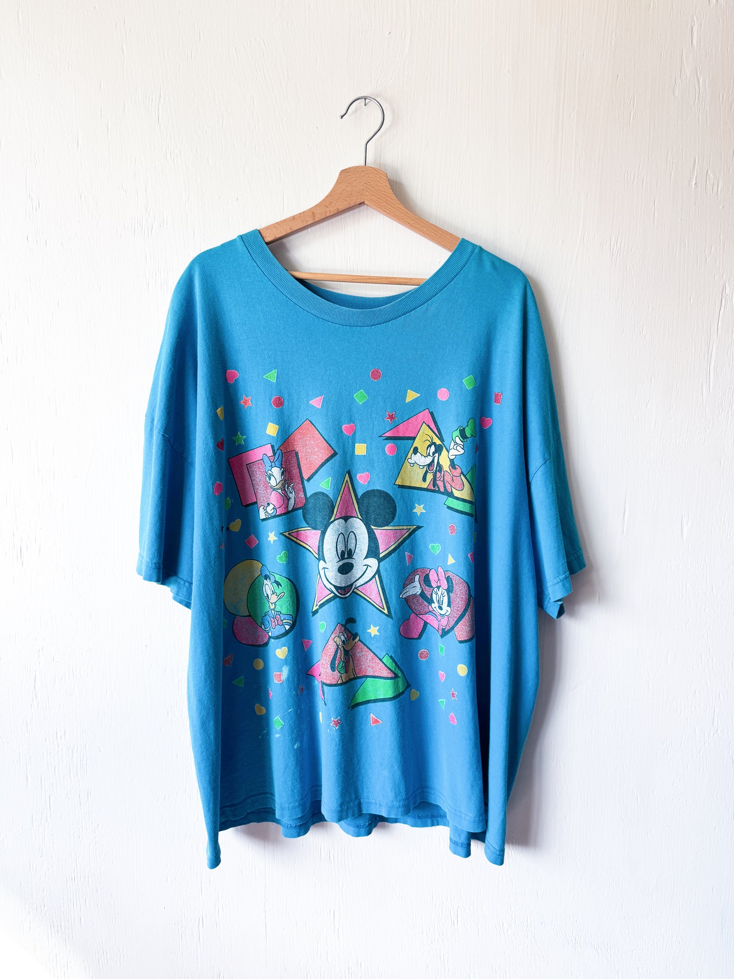 VINTAGE 80’s Mickey + Friends Tee - 3X/4X