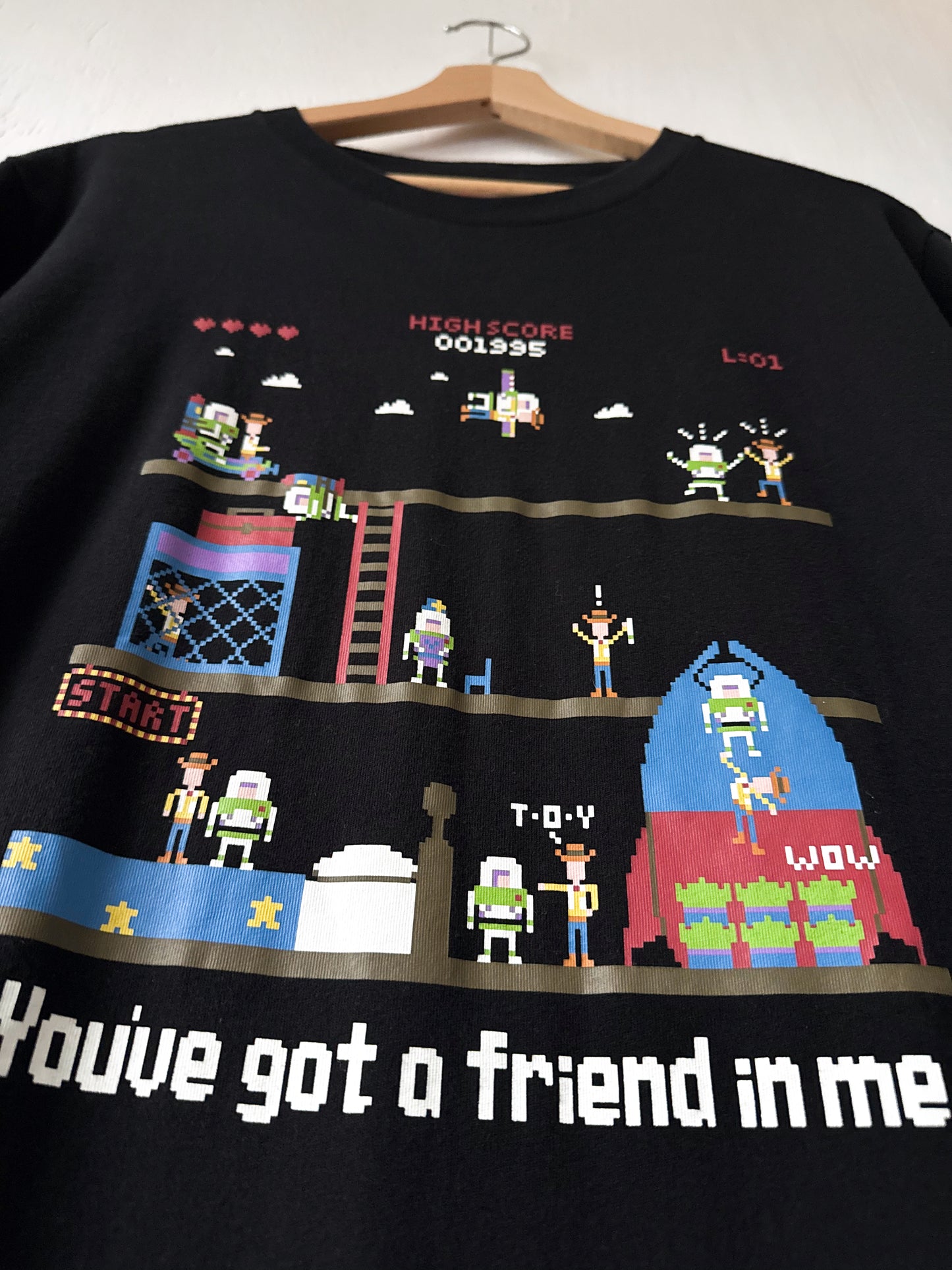 Toy Story Video Game Tee - L