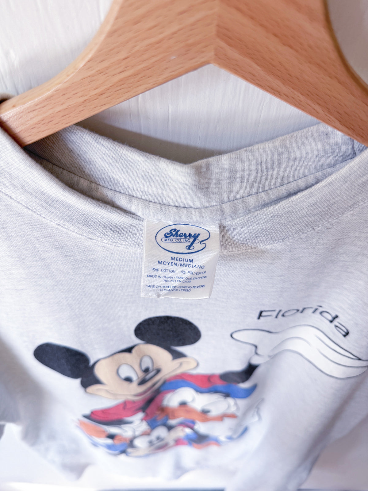 VINTAGE 90’s Front Back Tee - M