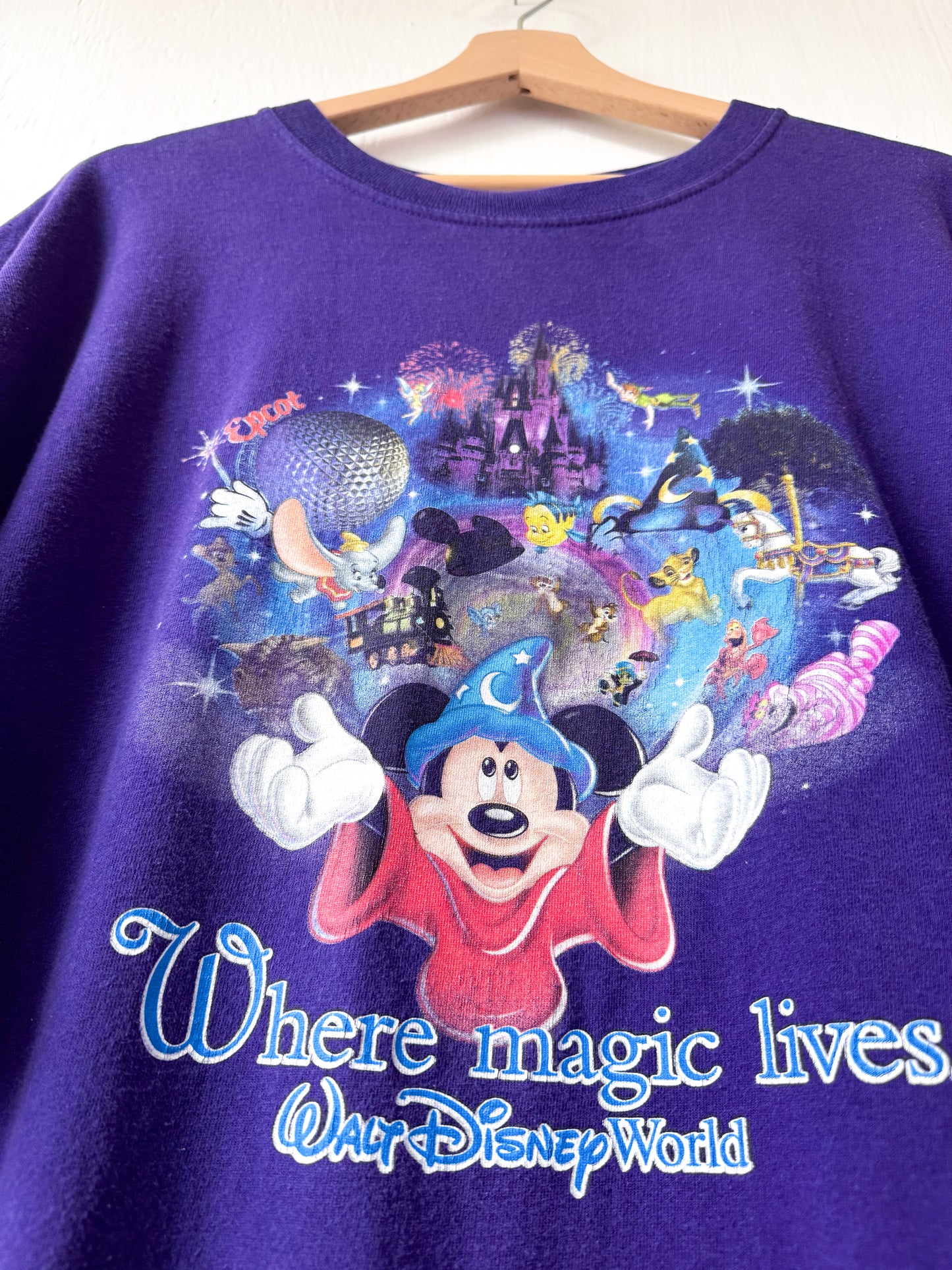 VINTAGE WDW Parks + Characters Tee - 2/3X