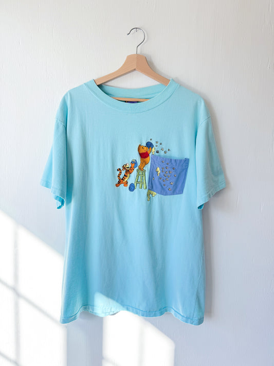 Pooh + Tigger Honey Pocket Tee - XL