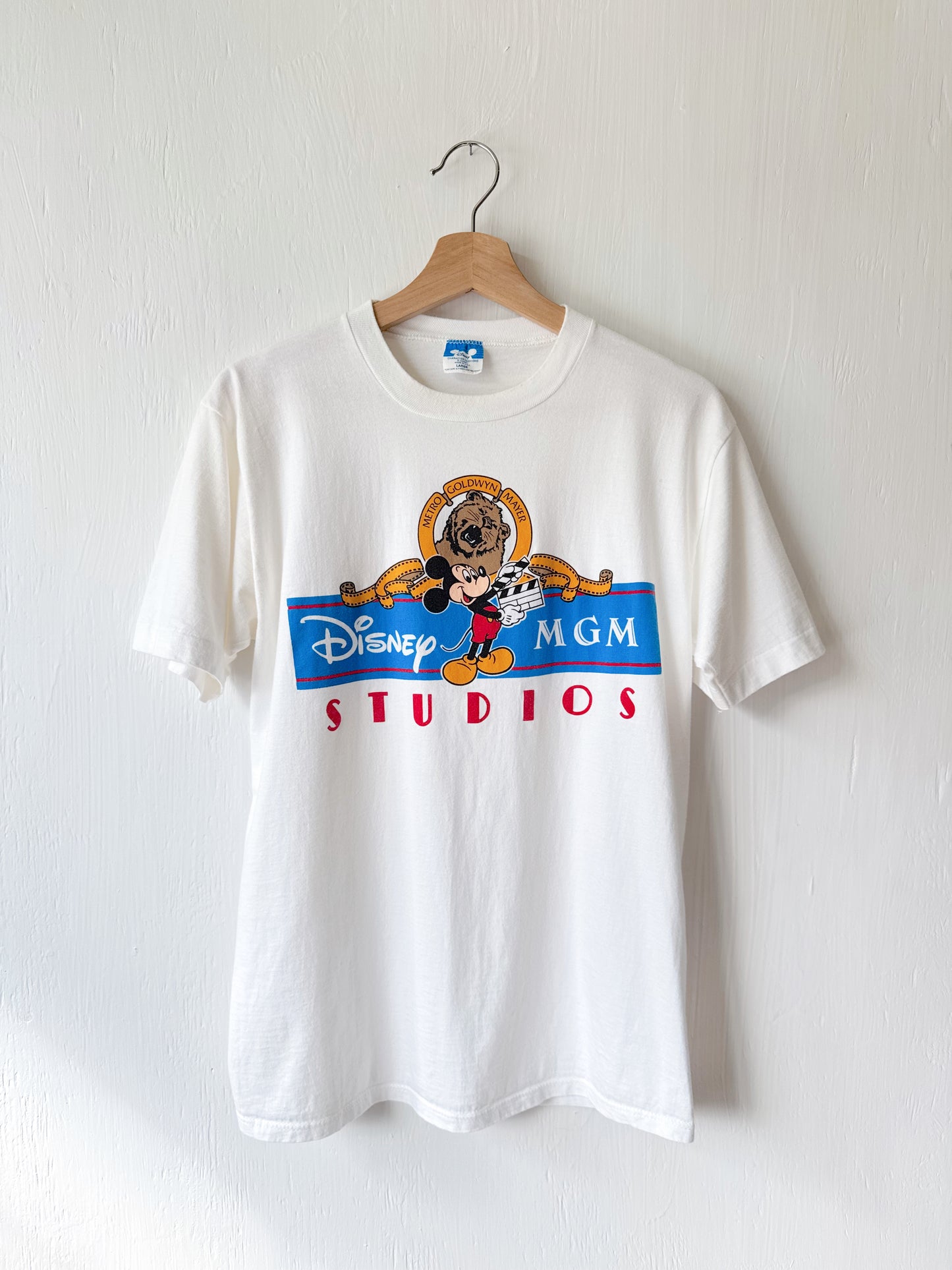 VINTAGE 80’s MGM Studios Mickey Clapper Tee - M/L