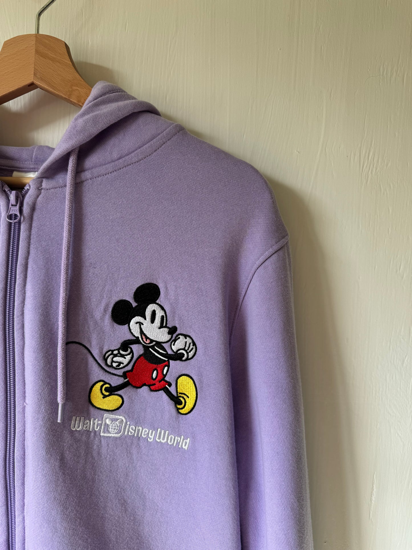 WDW Lavender Zip-Up Hoodie - 1X