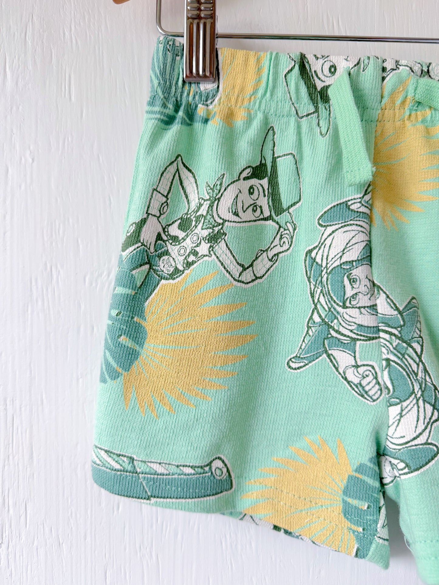 Tropical Woody Drawstring Shorts - 3T